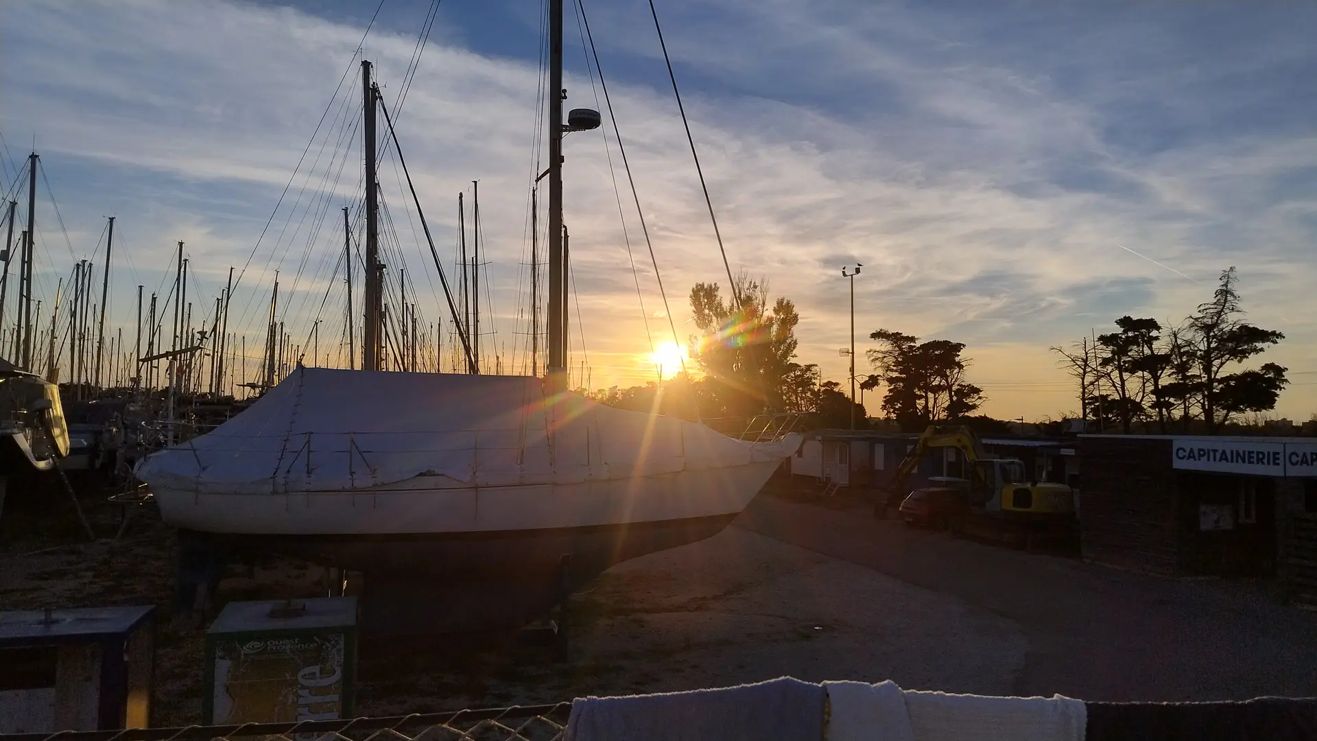 Bootsarbeiten